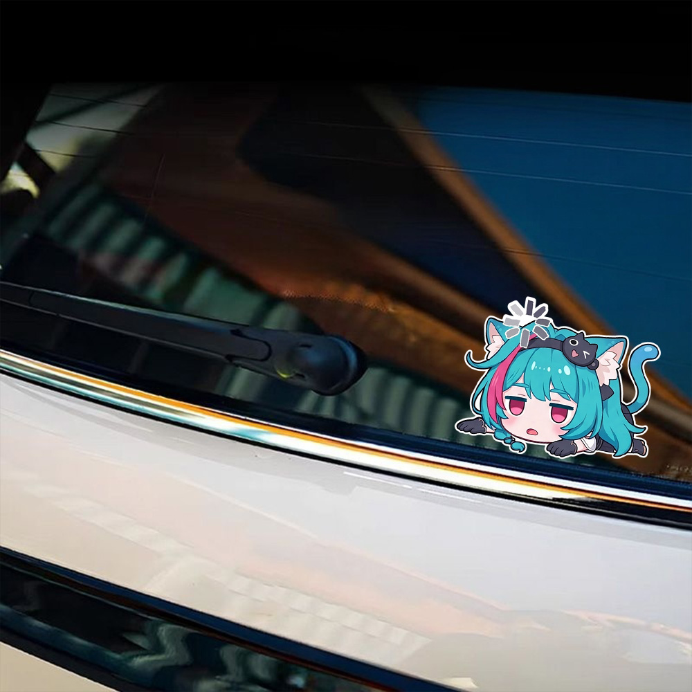 Laptop Accessories Ideas - Autocollants de voiture Anime Girl Neverness