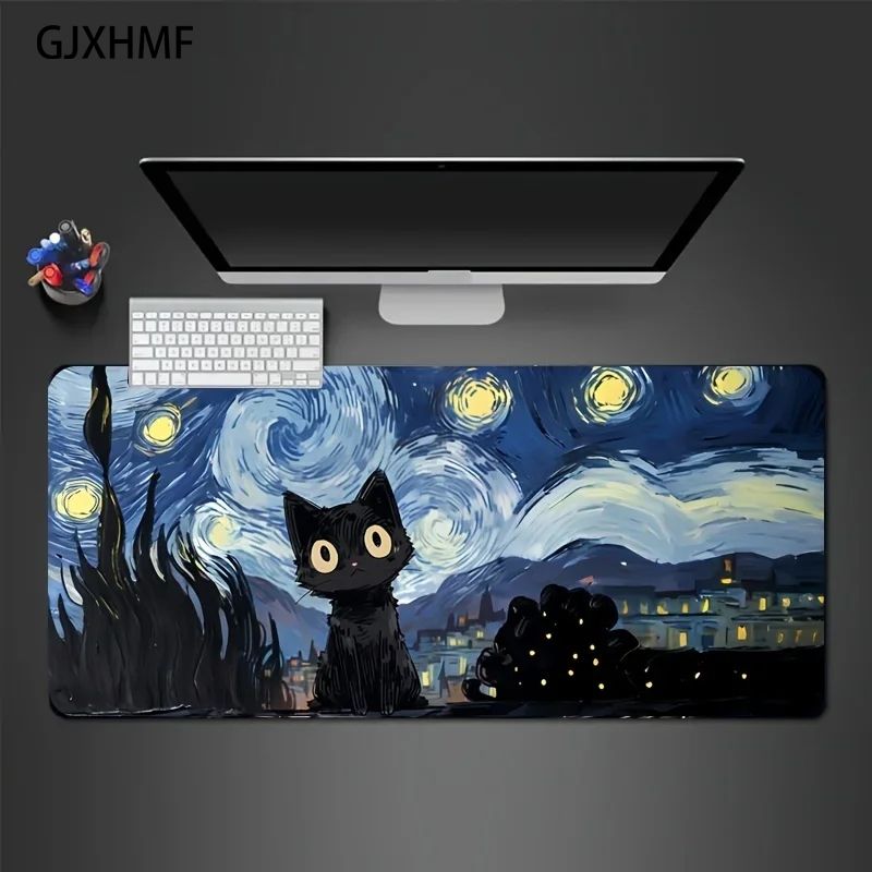 Laptop Accessories For Protection - Tapis de Souris Gaming Anime Nuit