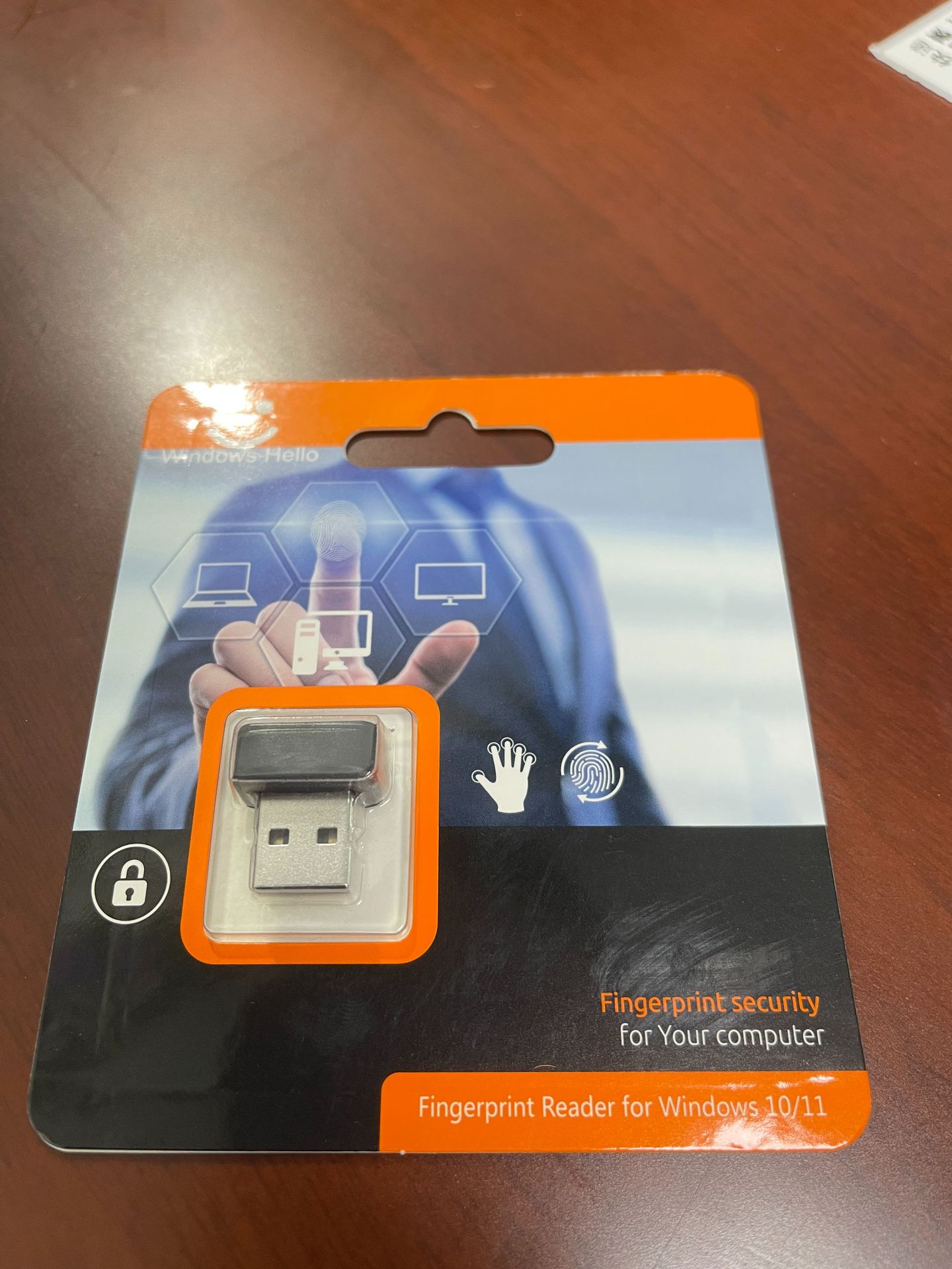 Fingerprint Reader Usb - Lecteur d'empreintes digitales mini USB Windows