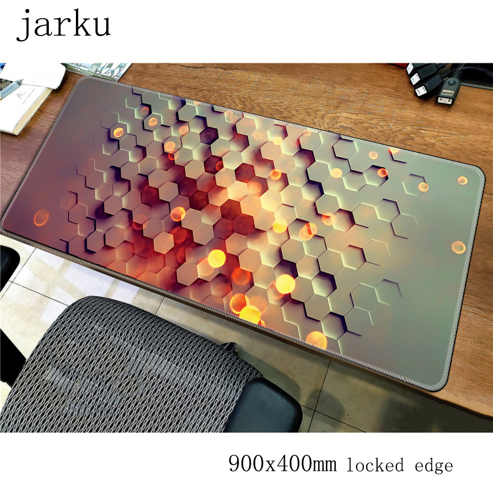 Laptop Accessories For Protection - Hexagon abstrait tapis de souris gamer
