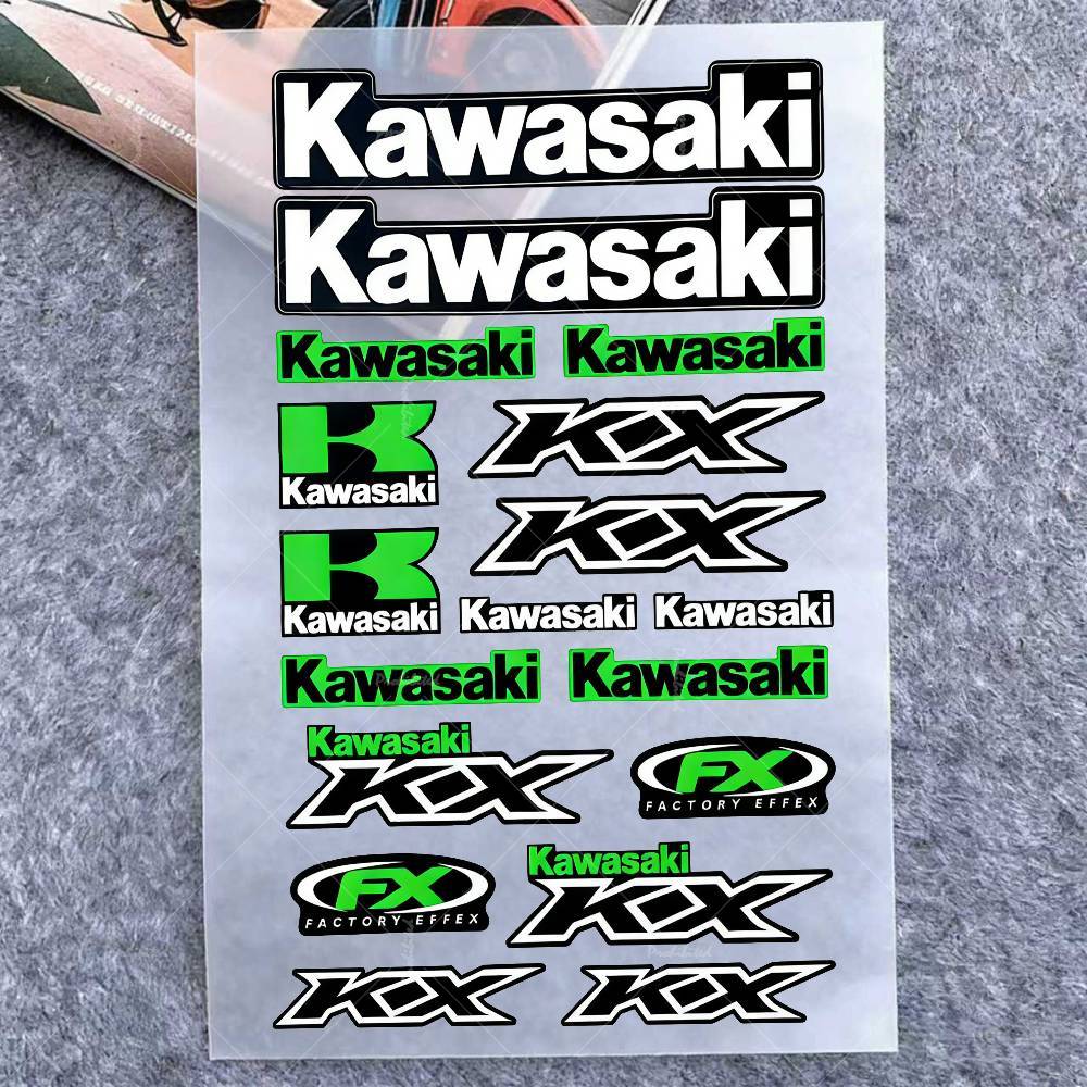 Laptop Accessories Ideas - Autocollants pour Kawasaki, autocollants moto, autocollants