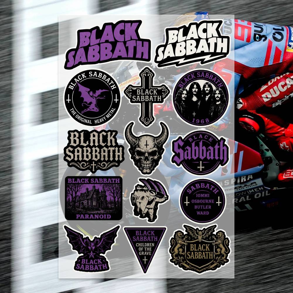 Autocollants B-LACK S-ABBATH p - Laptop Accessories Ideas avis et prix