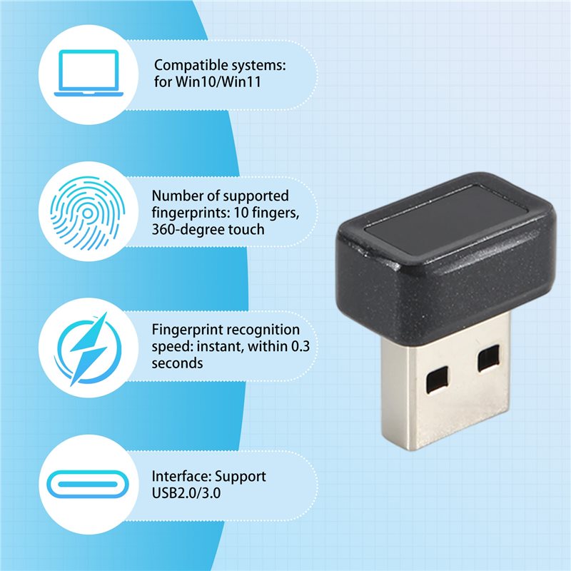 [NEWA08R] Lecteur de clés à em - Fingerprint Reader Usb avis et prix