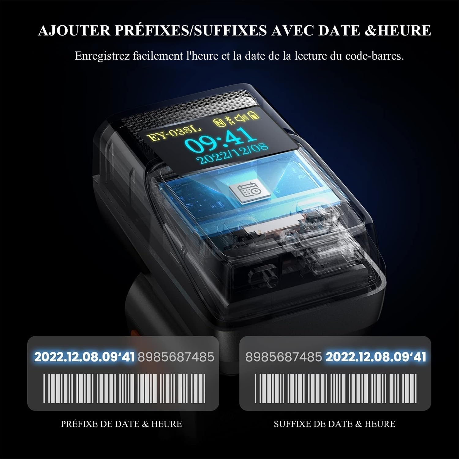Lecteur de codes-barres 1D por - Fingerprint Reader Usb avis et prix