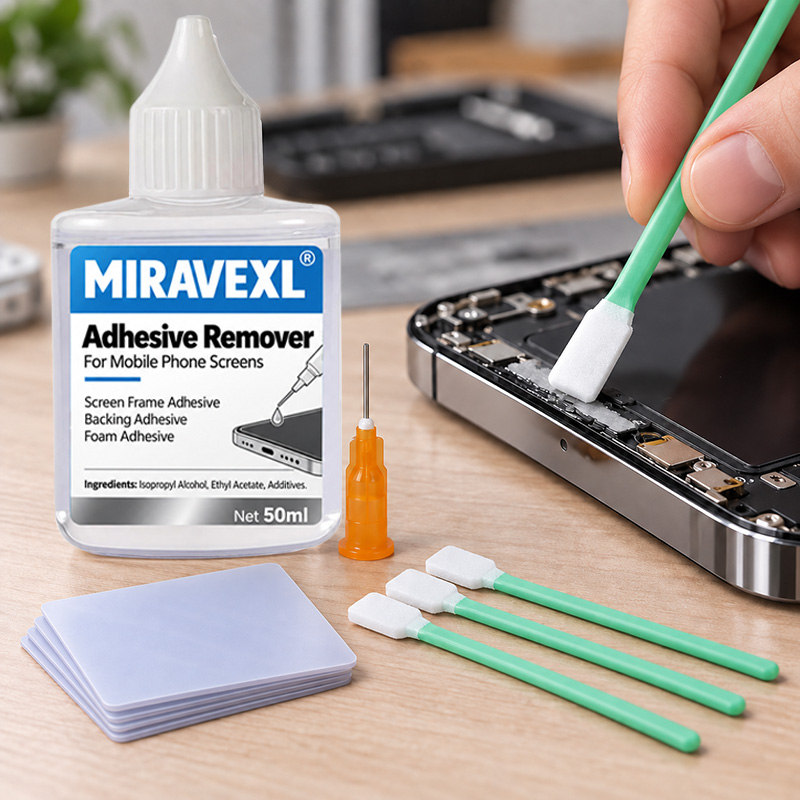 Kit de dissolvant de colle pou - Screen Cleaning Kit avis et prix